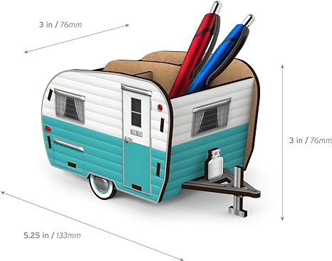 New Vintage Camper Pencil Holder