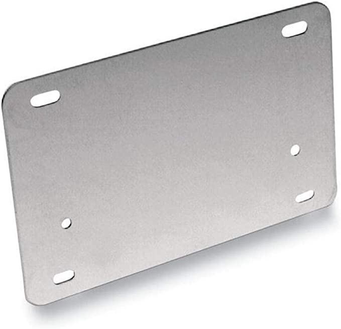 New Motorcycle License Backing Plate