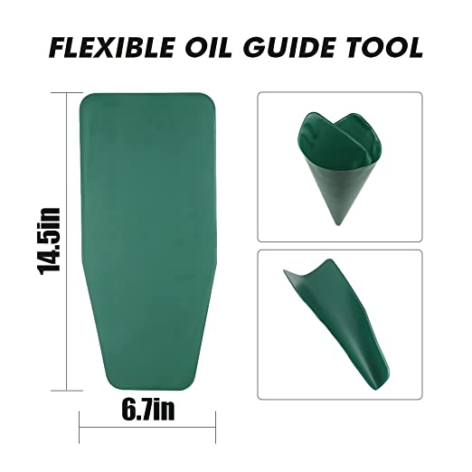 New Flexible Draining Tool Oil Funnel | 14.5" x 6.7"