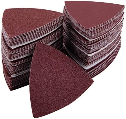 New 120 PCS Triangular Sandpaper | Triangle Sanding Sheets | Oscillating Multi Tool Sanding Pad