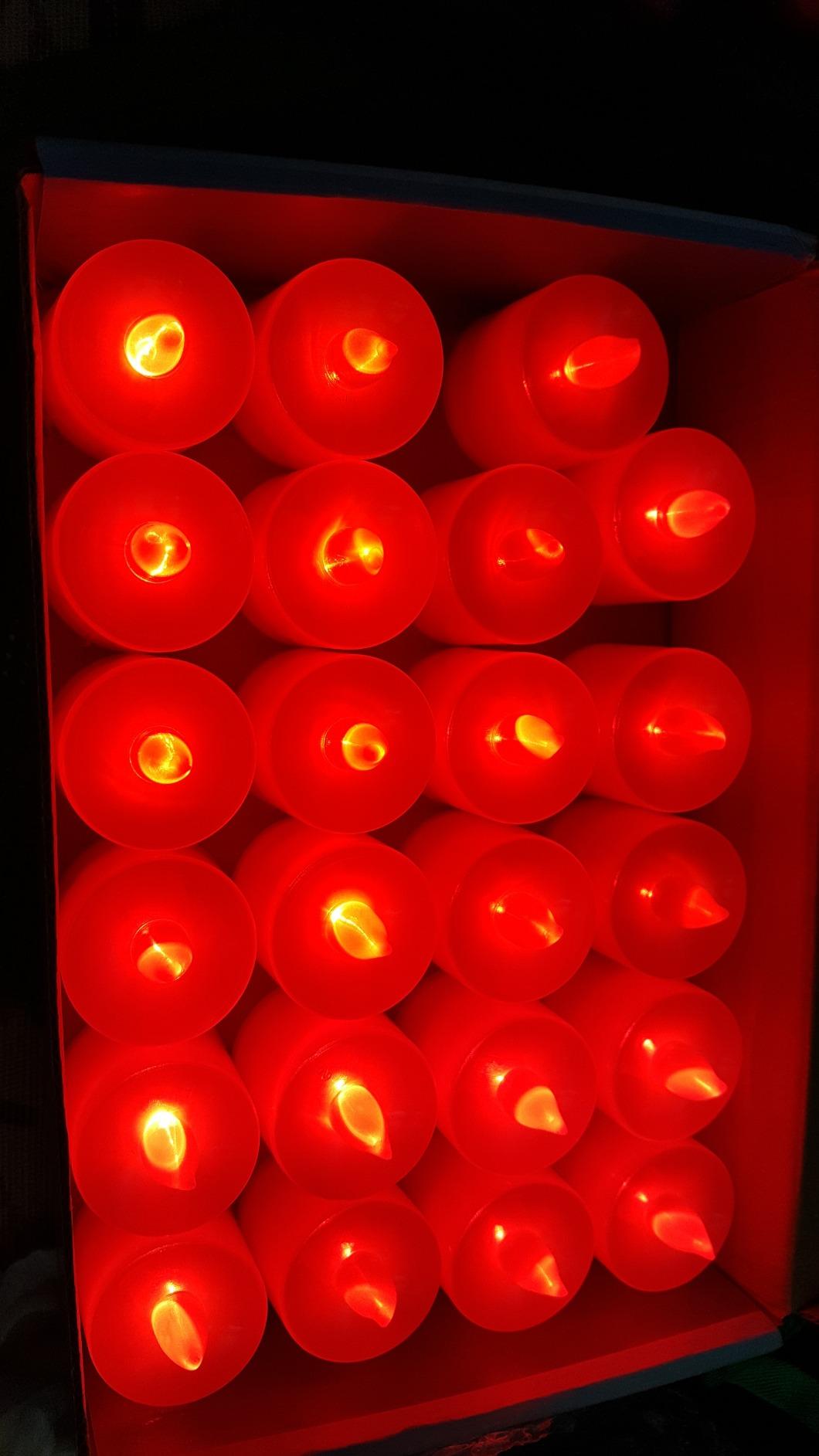 New Flameless Led Tea Lights Candles | Electronic Fake Candles | Home Decorative