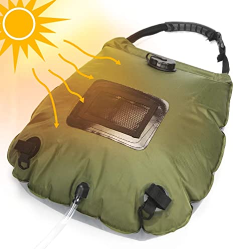 New Solar Shower Bag | Solar Heating Camping Shower Bag | Outdoor Traveling