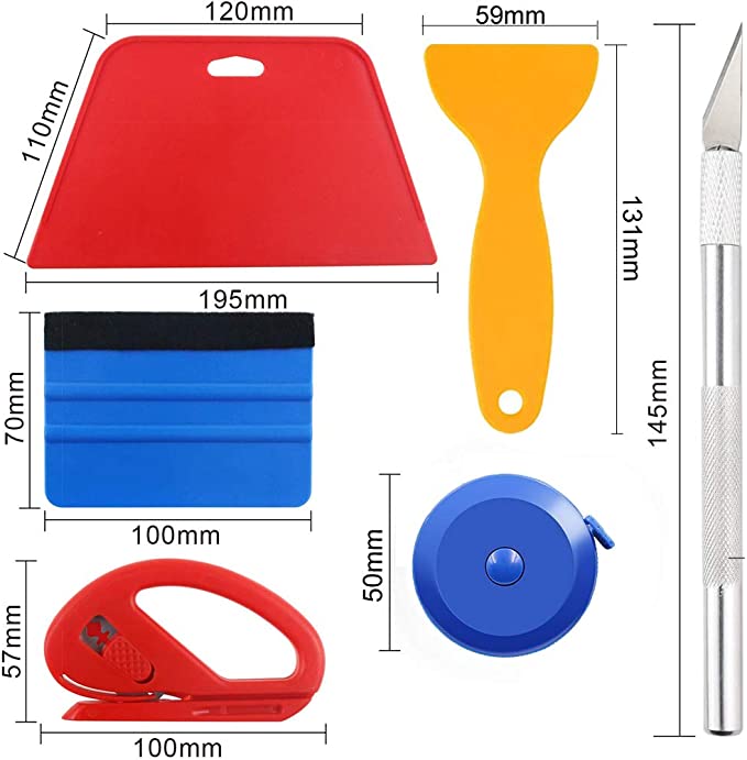 New Wallpaper Smoothing Tool Kit | snitty Vinyl Cutter & Craft Knife w/ 5 Replacement Blades