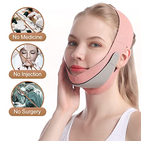 New Face Lifting Strap Double Chin Reducer | V Shaped Slimming Face Strap