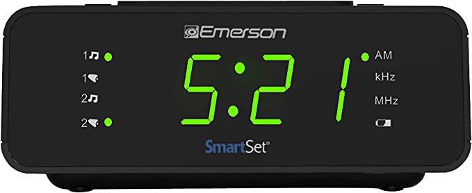 New SmartSet Alarm Clock | AM/FM Radio