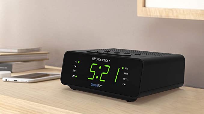 New SmartSet Alarm Clock | AM/FM Radio