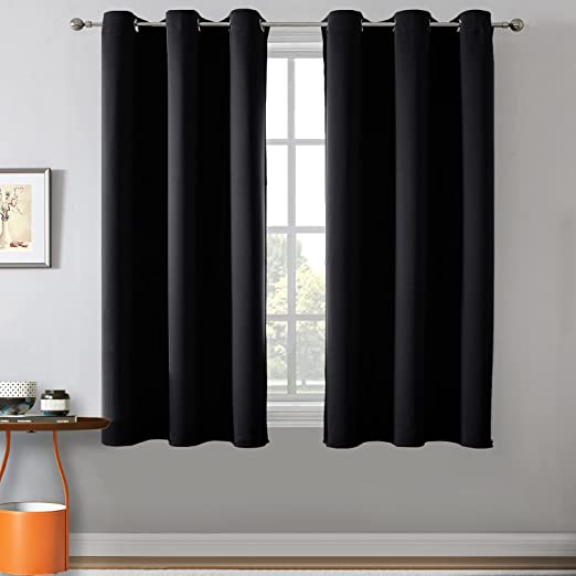 New 2 Panel 42" x 63" Room Darkening Blackout Curtains