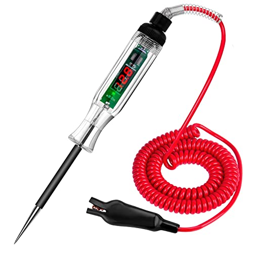 Heavy Duty LED Automotive Circuit Tester | Vehicle Circuits Low Voltage Light Tester