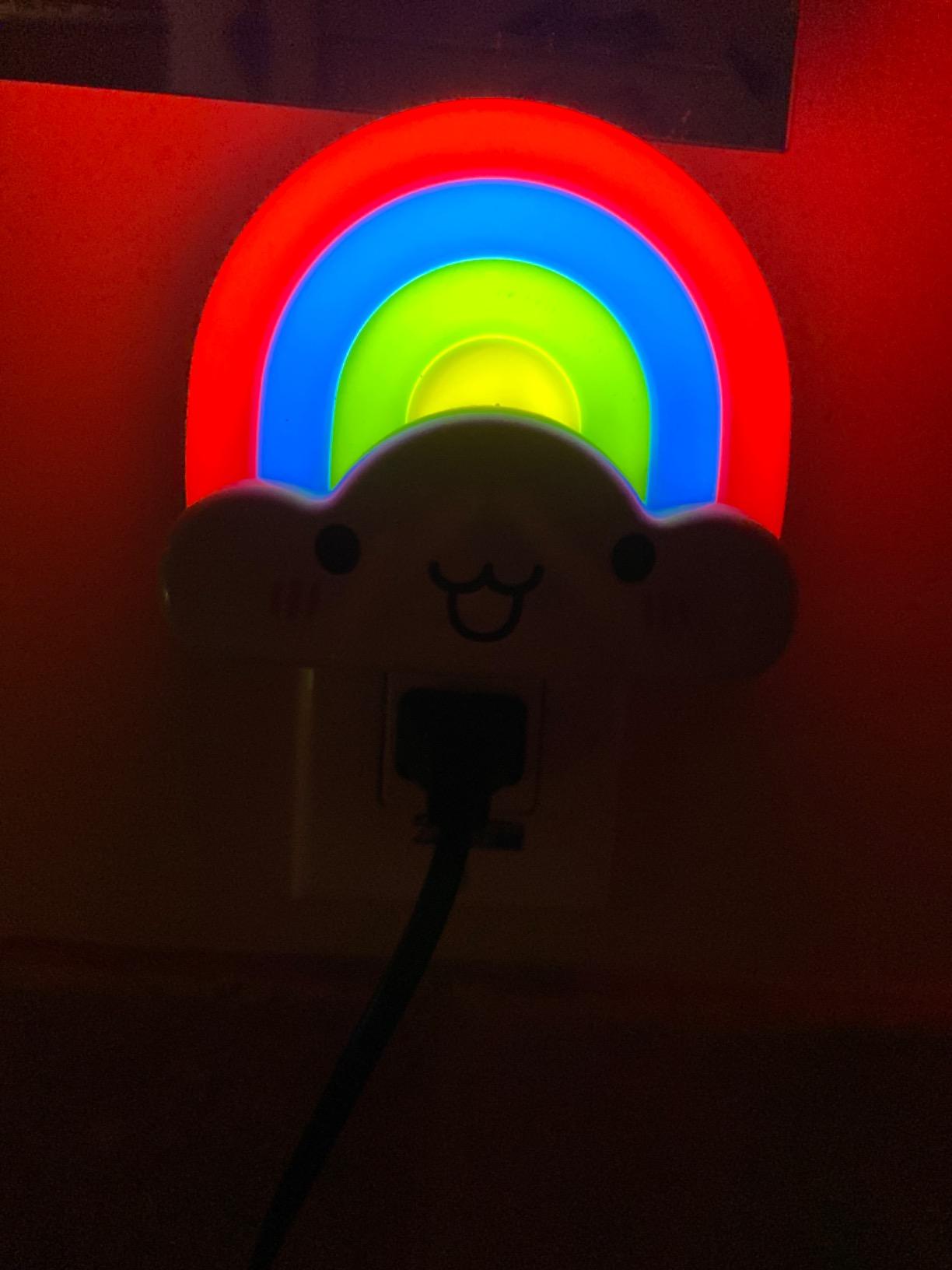 New Rainbow Night Light | LED Dusk to Dawn Sensor