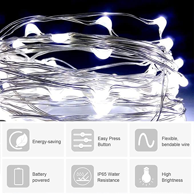 New Led Fairy Lights Battery Operated | Starry Fairy Lights