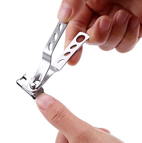 New Nail Clippers w/ 360-Degree Rotating Head - Stainless Steel Fingernails & Toenails Cutter