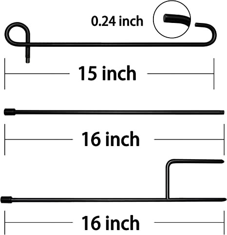 New Garden Flag Stand | Premium Garden Flag Pole Holder Metal Powder