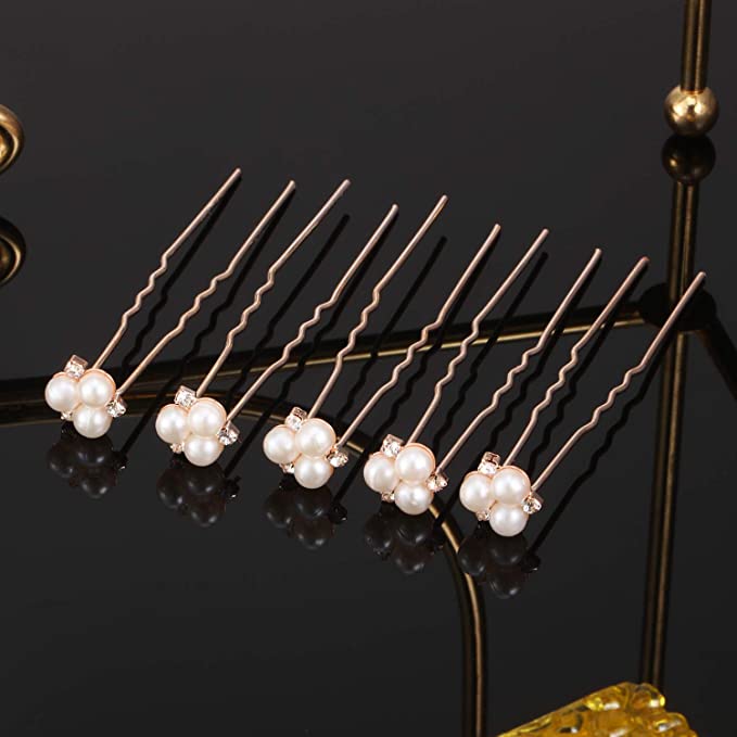 New 18 PCS Bridal Pearl Hair Accessories | Hair Pins | Hair Accessories