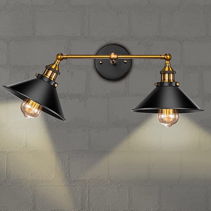 New 2 Light Fixtures | Vanity Lights for Bathroom, Kitchen, Living Room