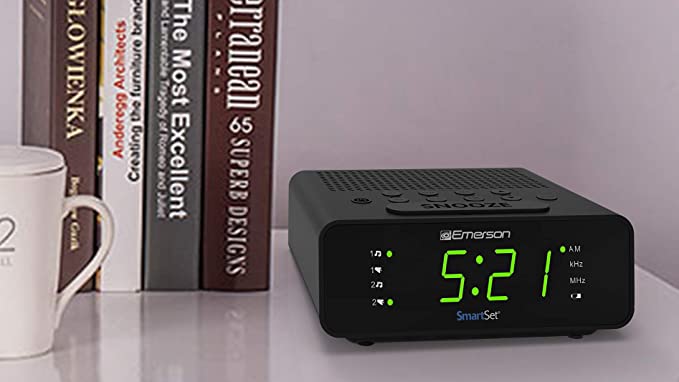 New SmartSet Alarm Clock | AM/FM Radio