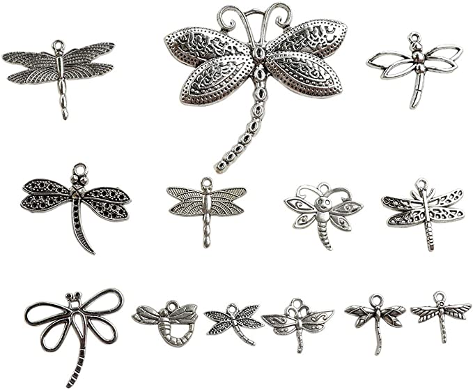 New 26PCS Dragonfly Charms | Jewelry Making Accessory