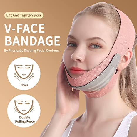 New Face Lifting Strap Double Chin Reducer | V Shaped Slimming Face Strap