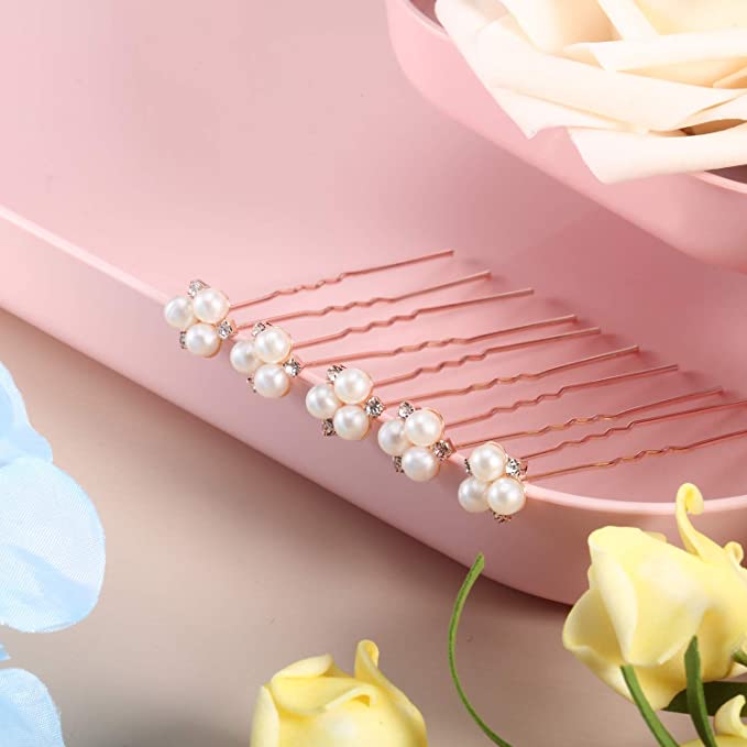 New 18 PCS Bridal Pearl Hair Accessories | Hair Pins | Hair Accessories