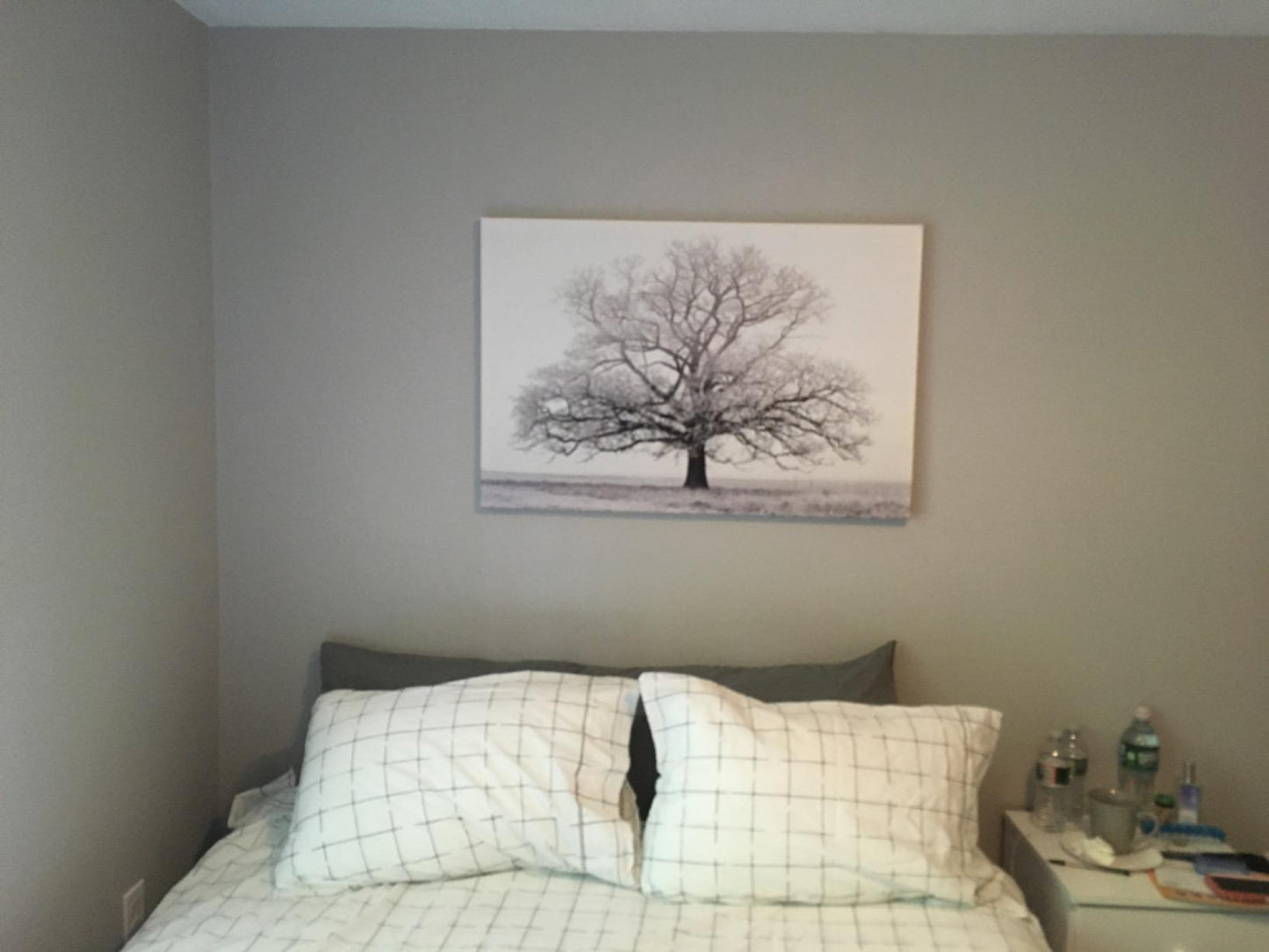 New 16" x 12" Winter Tree Canvas Print Artwork | Landscape Print Wall Art