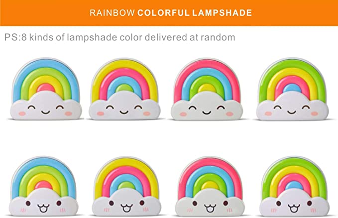 New Rainbow Night Light | LED Dusk to Dawn Sensor