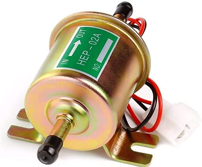 Heavy Duty Inline Fuel Pump | 12v Electric Transfer Universal Low Pressure