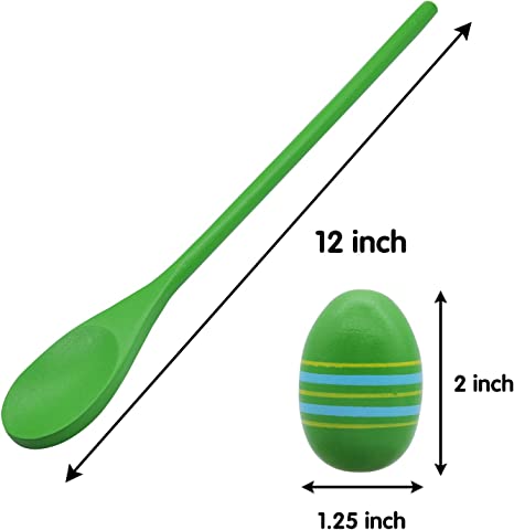 New Easter Egg and Spoon Race Game Set | Party Favor Supplies