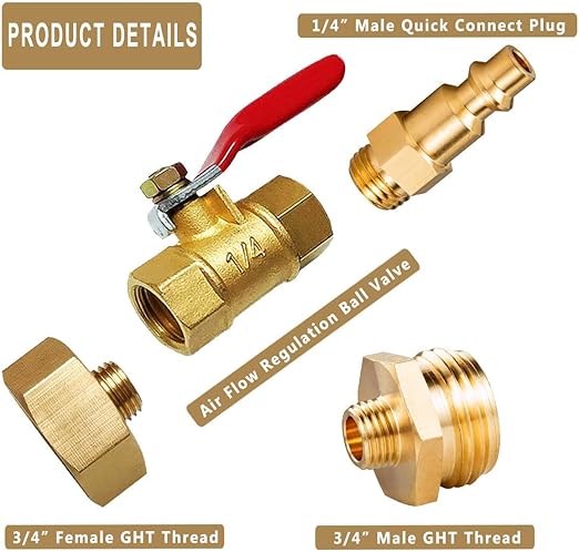 Heavy Duty Brass Winterize Adapter