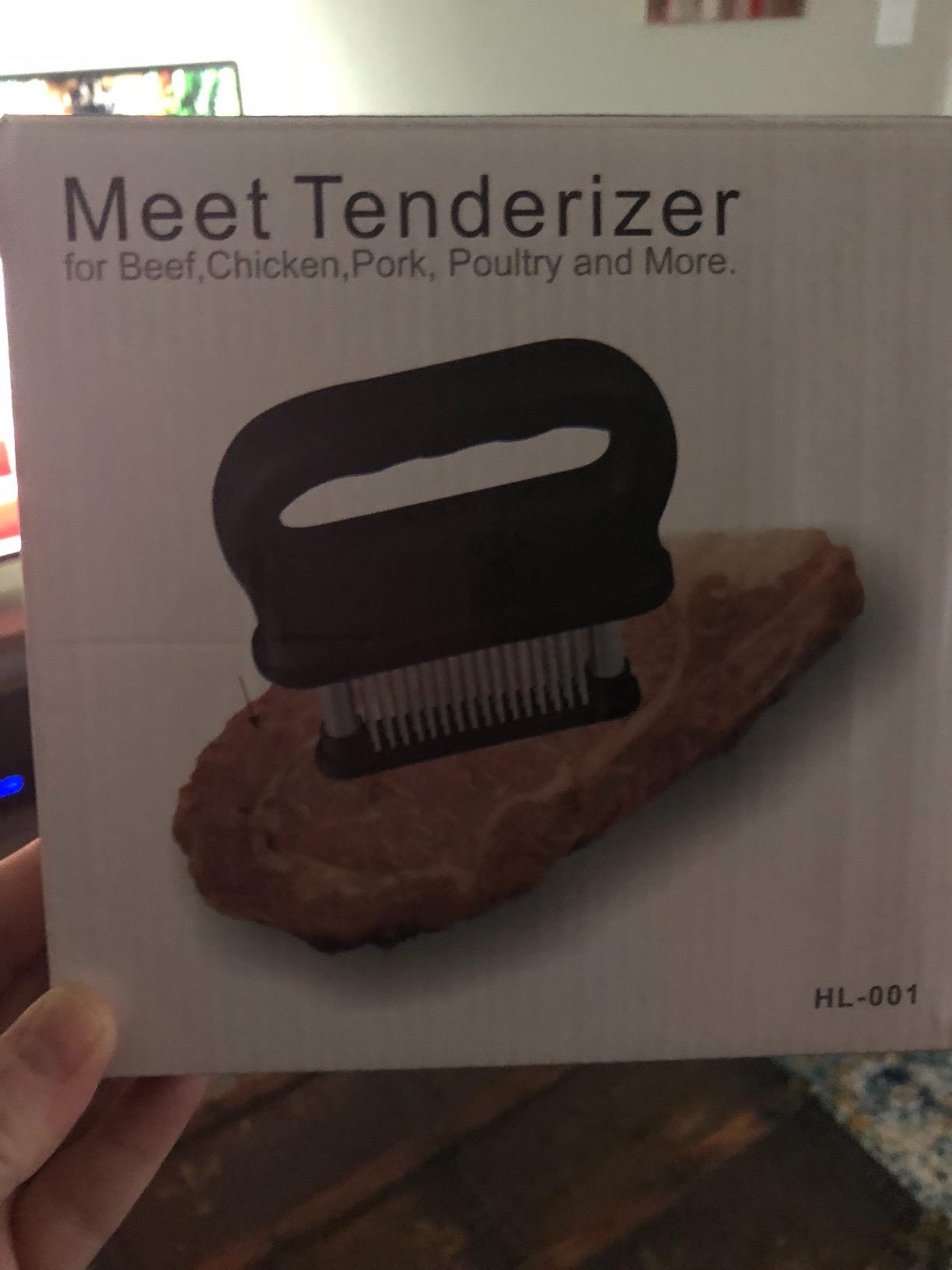 New Meat Tenderizer | Ultra Sharp Needle Blade Tenderizer | Kitchen Accessories