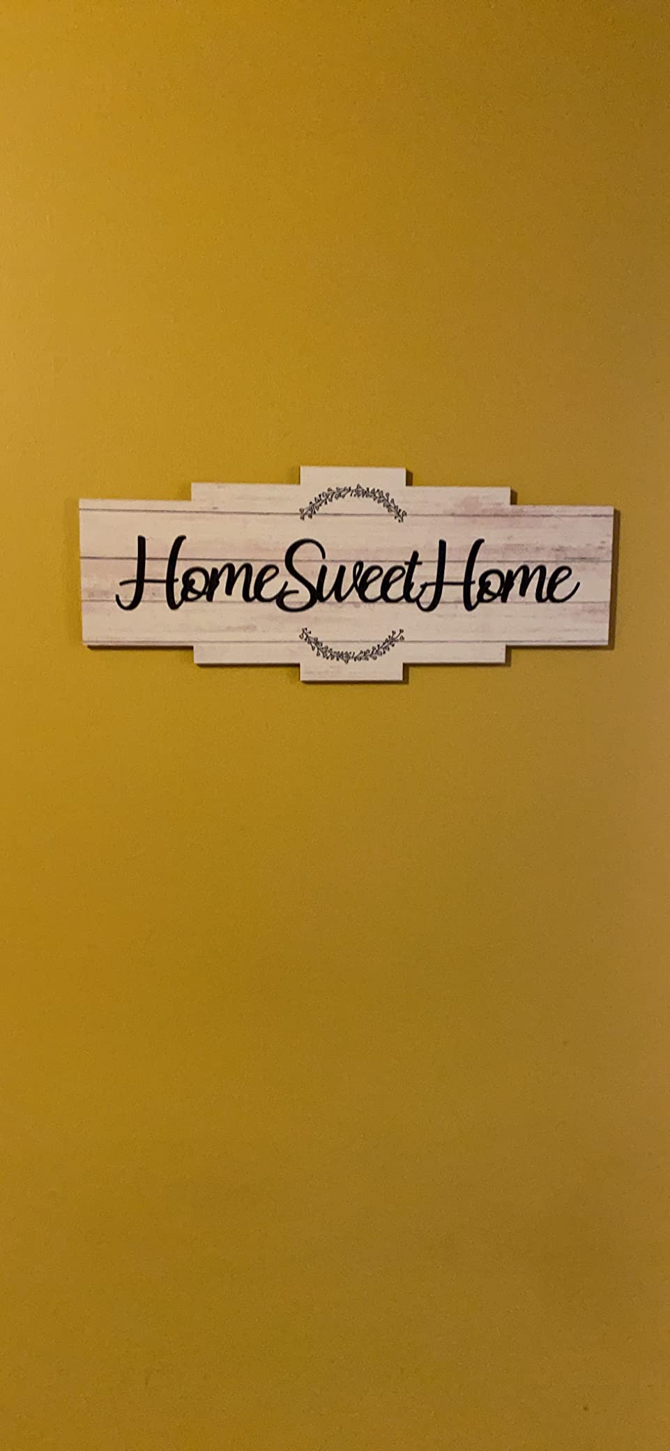 New Farmhouse Home Sign Plaque | Wall Hanging Wooden Sign