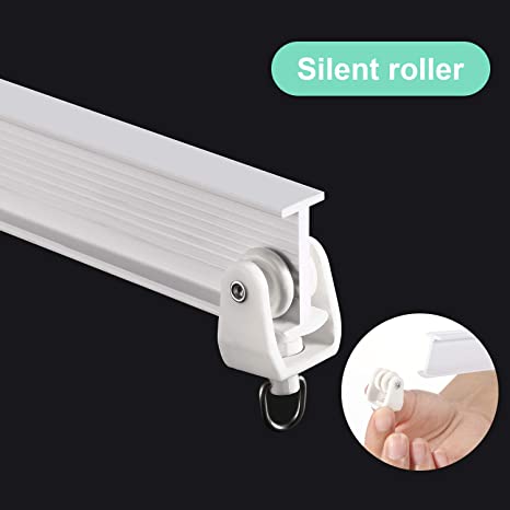 New 3m Curved Ceiling Curtain Track Bendable Mount for Curtain Rail