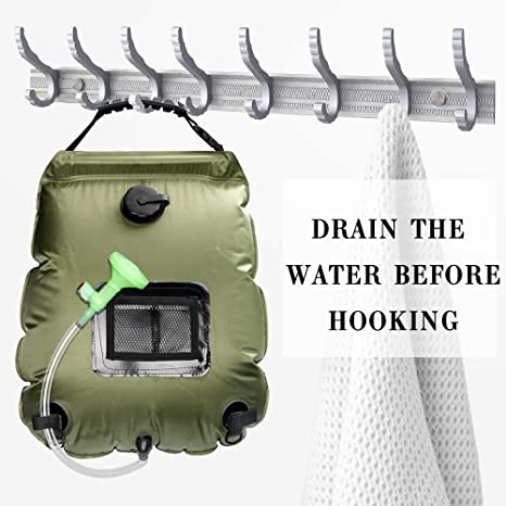 New Solar Shower Bag | Solar Heating Camping Shower Bag | Outdoor Traveling