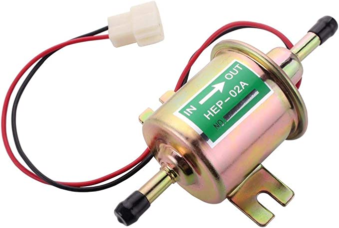 Heavy Duty Inline Fuel Pump | 12v Electric Transfer Universal Low Pressure