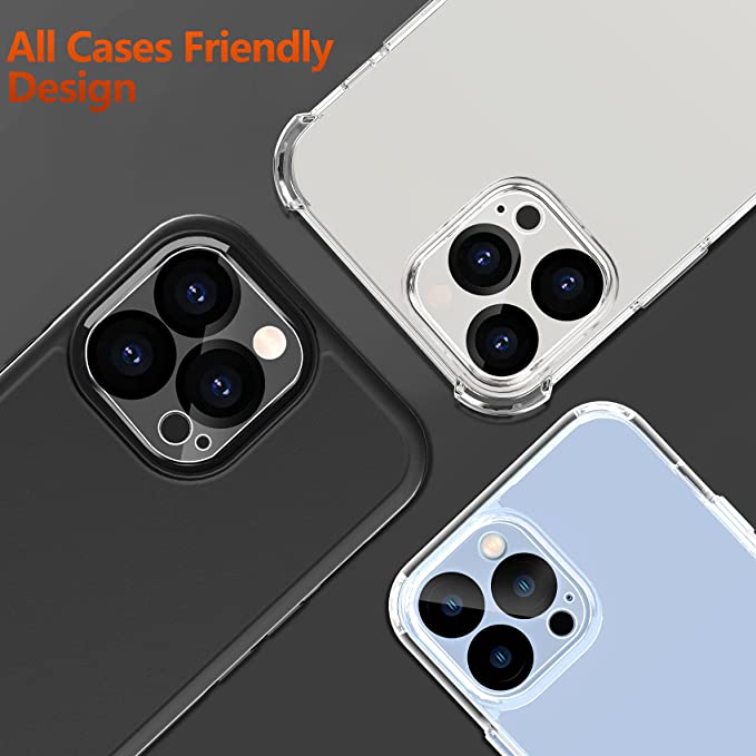 New iPhone 13 Pro Max Camera Lens Protector | 9H Tempered Glass