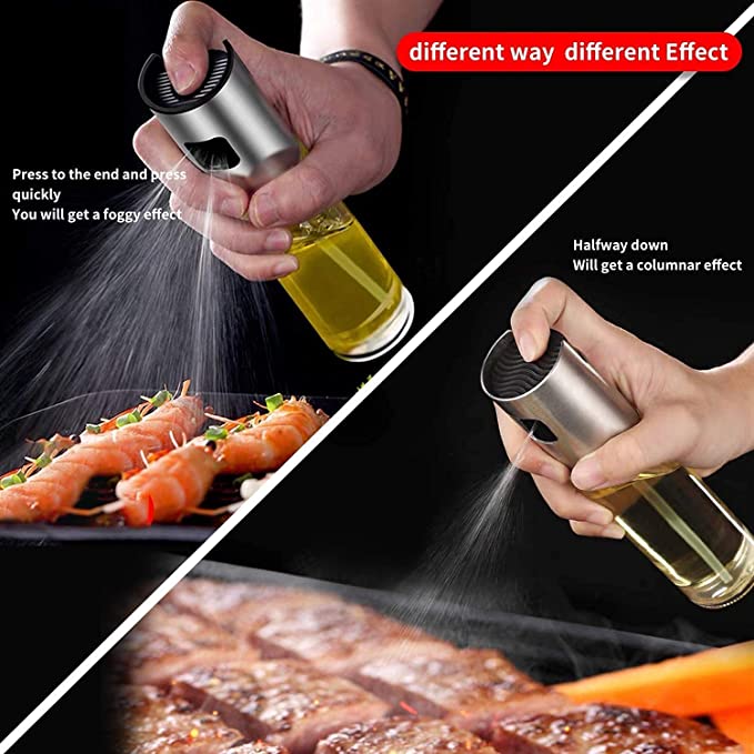 New 100ml Oil Sprayer Bottle Oil Spray Versatile Glass