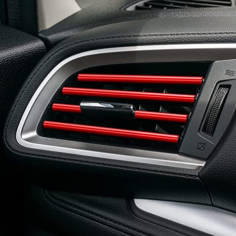 New 20 PCS Car Air Conditioner Vent Outlet Decoration Strips | Car Interior Accessories