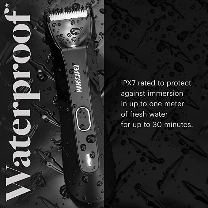 Heavy Duty Electric Groin Hair Trimmer | Ultimate Male Hygiene Razor | Ceramic Blade Heads