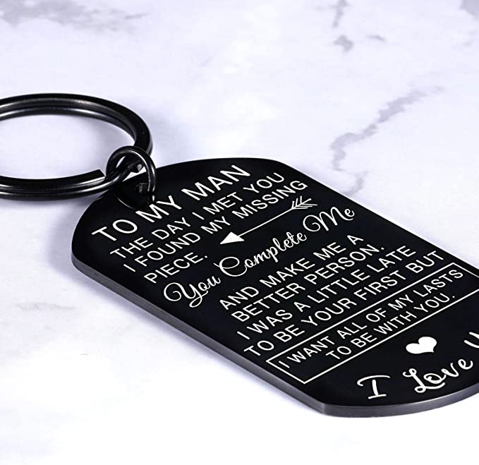 New Keychain Gift Idea | Wedding Present Jewelry Key Ring