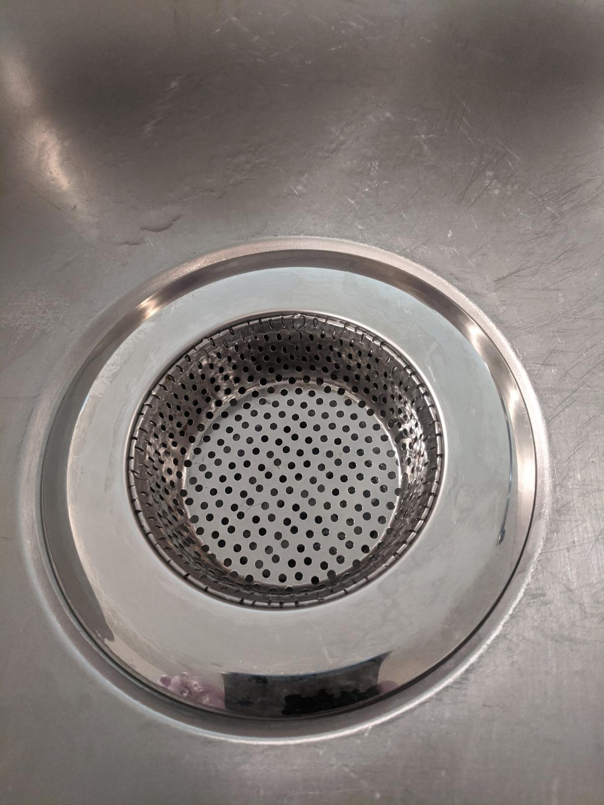 New 2PCS Stainless Steel Kitchen Sink Strainer