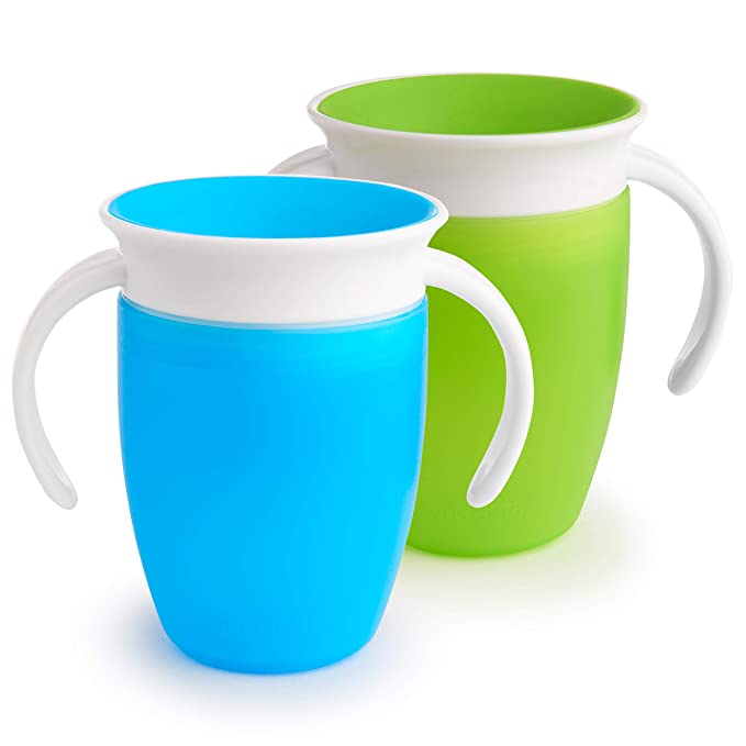 New Trainer Cup | Green/Blue | 7 Oz | 2 Count