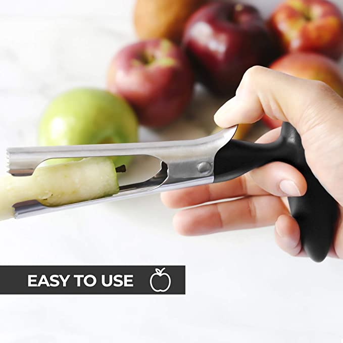 New Stainless Steel Best Kitchen Gadgets Corer - Easy to Use Durable Apple Corer Remover