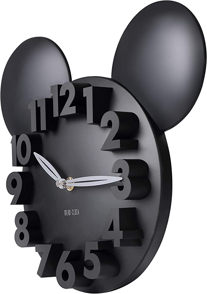 New Wall Clock | Modern Design Mickey Mouse Big Digit 3D Wall Clock