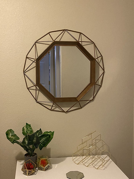 New Geometric Wall Mirror | 30 x 30