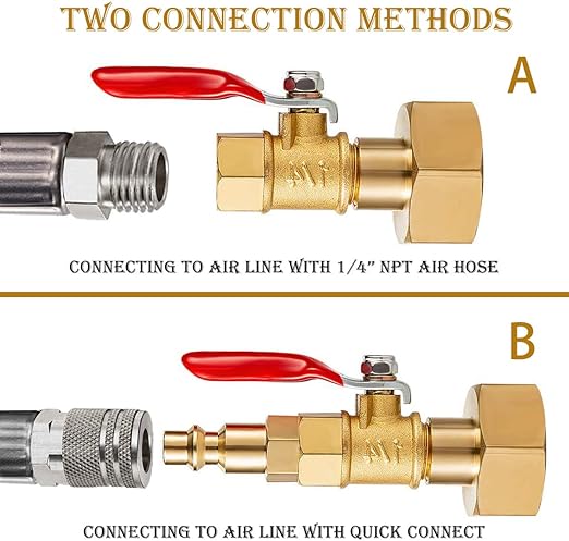 Heavy Duty Brass Winterize Adapter