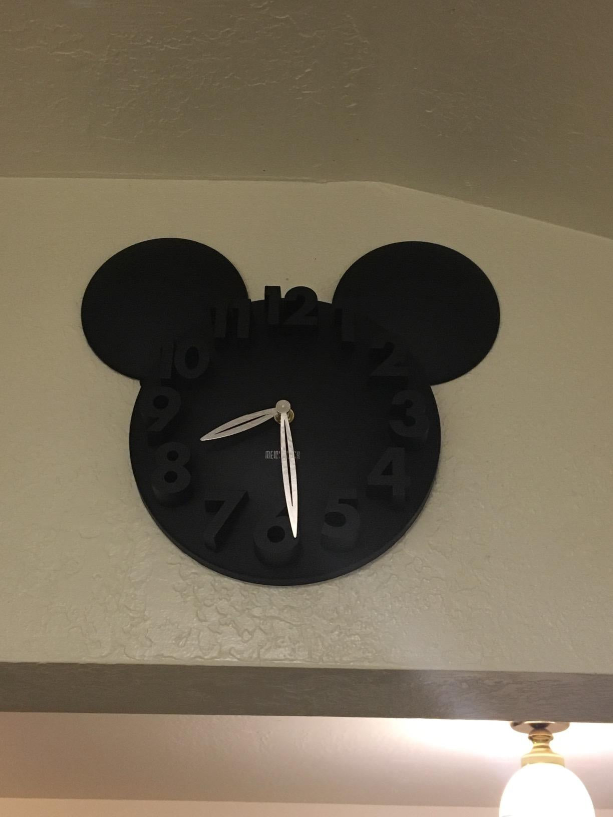 New Wall Clock | Modern Design Mickey Mouse Big Digit 3D Wall Clock