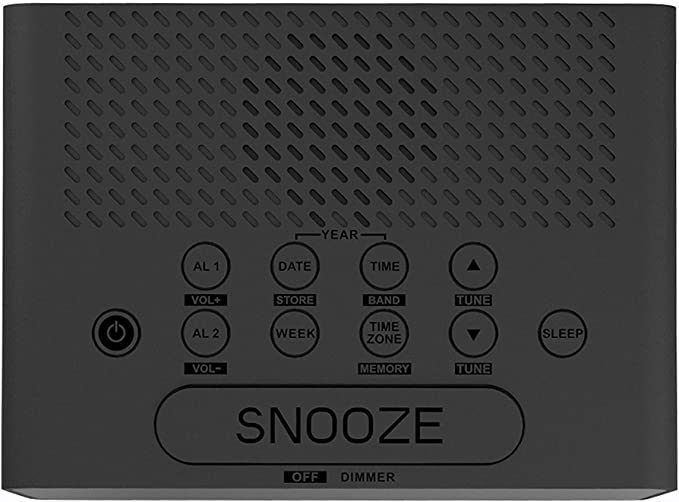 New SmartSet Alarm Clock | AM/FM Radio