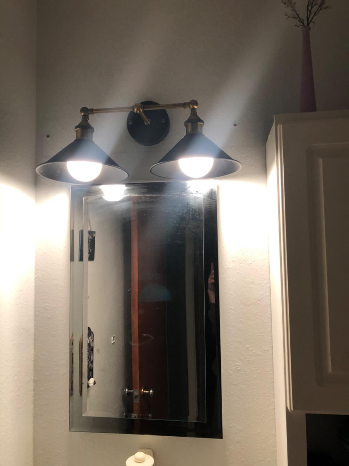 New 2 Light Fixtures | Vanity Lights for Bathroom, Kitchen, Living Room