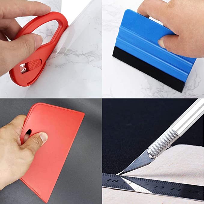 New Wallpaper Smoothing Tool Kit | snitty Vinyl Cutter & Craft Knife w/ 5 Replacement Blades