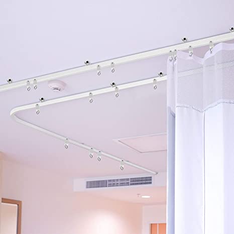 New 3m Curved Ceiling Curtain Track Bendable Mount for Curtain Rail