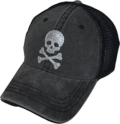 New Unisex Trucker Hat | Trendy Skull Baseball Cap