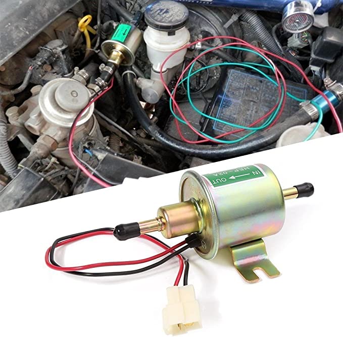 Heavy Duty Inline Fuel Pump | 12v Electric Transfer Universal Low Pressure